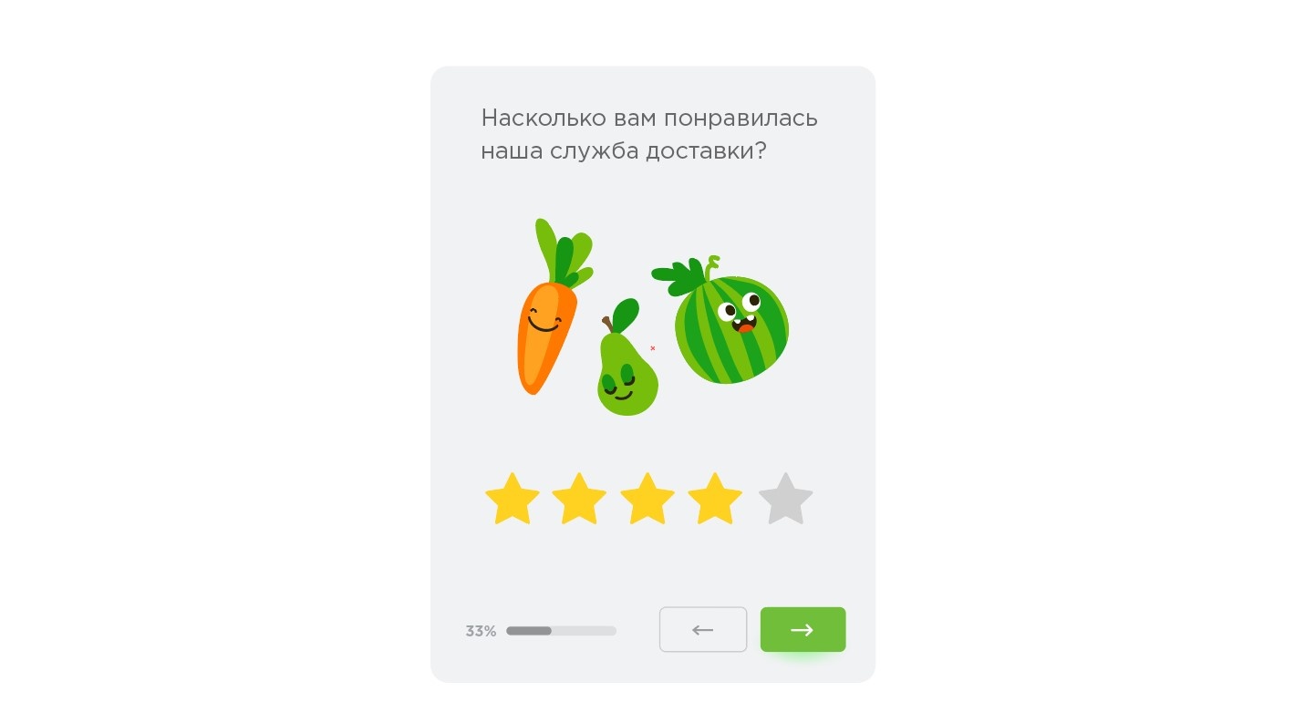Примеры вопросов в исследовании